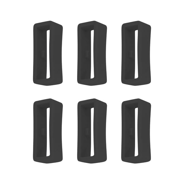 6 Pcs Anneaux de Fixation pour Bracelet de Montre en Caoutchouc 18mm