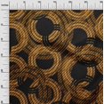 thumbnail image 3 of oneOone Cotton Poplin Brown Fabric Geometrical Sewing Craft Projects Fabric Prints By Yard 56 Inch Wide, 3 of 4