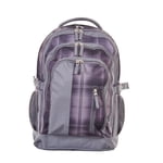 Jetstream Large Multi-pocket System Backpack, Grey Plaid
