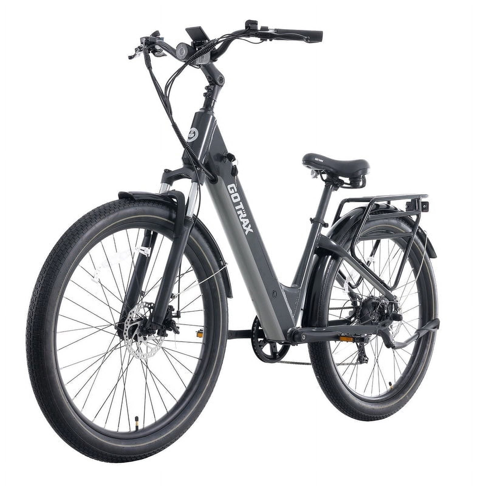 CTI 2 Electric Bike - 27.5" Pneumatic Tires, 350W Motor, Top Speed 32 km/h, Range Up to 80km, Pedal Assist, 6-7 hr Charge Time, Aluminum Alloy E-Bike
