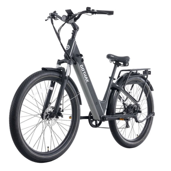 CTI 2 Electric Bike - 27.5" Pneumatic Tires, 350W Motor, Top Speed 32 km/h, Range Up to 80km, Pedal Assist, 6-7 hr Charge Time, Aluminum Alloy E-Bike