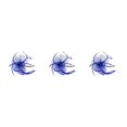 thumbnail image 4 of pitrice 1/2/3/5 Maille Fascinator Femmes Coiffe Prom Maquillage Nuptiale Scène Réglable Performance Photo Coiffe Fille Bande de Cheveux Violet Foncé 3PCS, 4 of 6