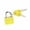 Jaune, variante sur QIDESHIP Serrure en Plastique Colorée avec 2 Clés, 42 mm, Verte, Adaptateur de Quincaillerie en Plastique, 1 Serrure, 2 Clés, Petites Serrures de Bagage Multicolores avec Clés Serrure de Casier Serrures de Valise en Métal en Plastique à Clé en Cuivre