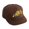 thumbnail image 1 of MIASHUI Kids Hat Toddler Boys Girls Embroidery Excavator Baseball Cap,Coffee,2-8 Years, 1 of 4