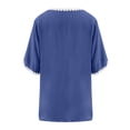 thumbnail image 4 of Timegard Womens Cardigan Plus Size Lace 1/2 Sleeve Open Front Tops Blouses Fall Lightweight Comfy Jacket, 4 of 5