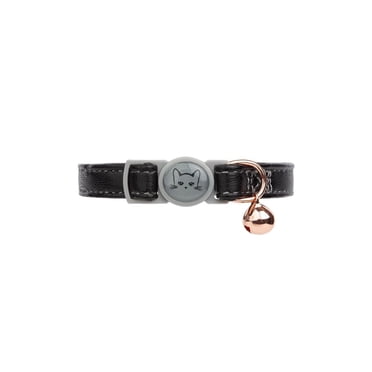 One Paw, Collier de Sécurité pour Chat en Cuir Végan, Fermoir Détachable