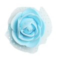thumbnail image 1 of GUOOL Pack of 100 Artificial Roses DIY Wedding Valentine's Day Bouquets Hairband Light Blue, 1 of 5