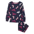 thumbnail image 1 of George Toddler Girls' Pajama 2-Piece Set, 1 of 2