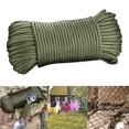 thumbnail image 4 of S SERENABLE 100 Type III 650-4 mm Corde en Nylon - Corde de Camping Randonnée Pêche Survie Garçon Scout Vert, 4 of 9