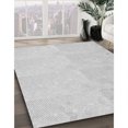 thumbnail image 3 of Ahgly Company Tapis d'Intérieur Ronds Lavables à la Machine, Style Transitionnel, Gris Nuage Gris, 7 Pieds Rond, 3 of 7