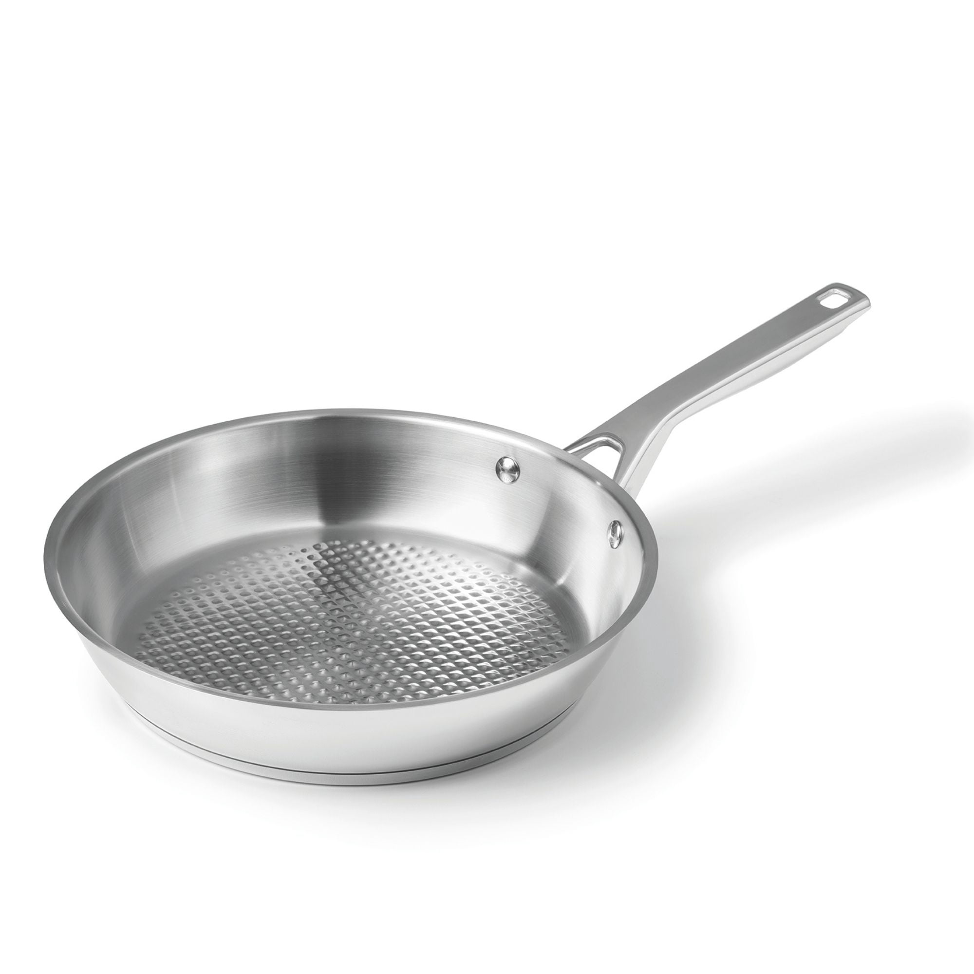 Starfrit The Rock Performance 28 cm (11") Stainless Steel Fry Pan with Lev.tec Technology, PFAS-Free, Induction Compatible, Oven & Dishwasher Safe