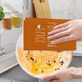 thumbnail image 4 of Mots de Cuisine à Rayures de Citrouille Feuille d'Érable pour Vaisselle Salle de Bain, 4 of 6