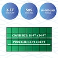 thumbnail image 2 of Blue Wave 15-ft x 30-ft Rectangular In Ground Pool Safety Cover, 2 of 9