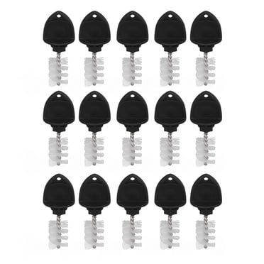Brosse de prise de robinet de bière, brosse de prise de robinet de bière d'acier inoxydable de 15Pcs 304, brosse de nettoyage de robinet de robinet de bière prise de robinet de bière pour la barre de