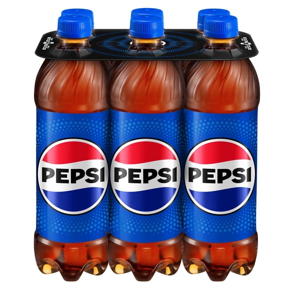 Pepsi Bouteilles de Cola, 710ml, Lot de 6