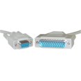 thumbnail image 1 of Null Modem Cable  DB9 Female to DB25 Male  UL rated  8 Conductor  10 foot, 1 of 1