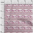thumbnail image 1 of oneOone Polyester Lycra Fabric Stripe|Leaves & Floral Block Print Fabric BTY 56 Inch Wide, 1 of 4