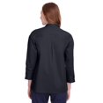 thumbnail image 2 of Blouse à Manches 3/4 en Broadcloth Extensible Collection Couronne pour Femmes DG560W, 2 of 2