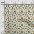 thumbnail image 2 of oneOone Polyester Spandex Light Beige Fabric Floral Retro Sewing Craft Projects Fabric Prints By Yard 56 Inch Wide, 2 of 5