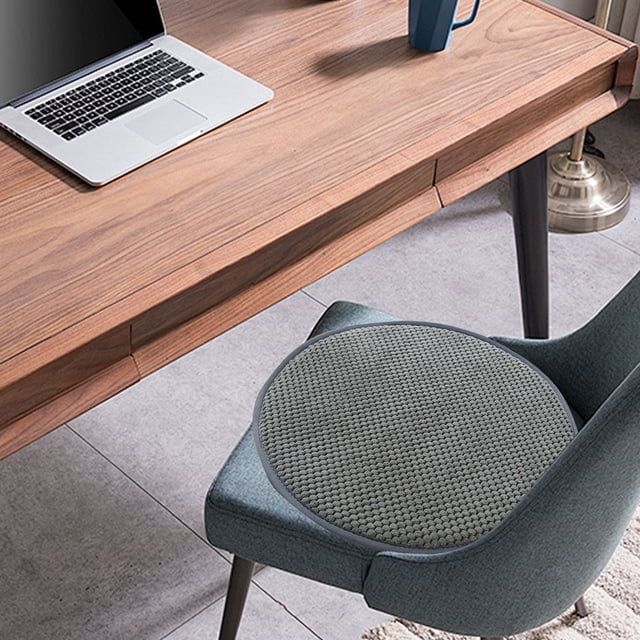 Aodebiao Solid Wood Round Stool Chair Cushion – Memory Foam Enhanced Ergonomic Design, Flock Material Multi-Purpose Floor Cushion for Home & Office (1-Pack)