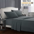 thumbnail image 1 of WIFKLSIIPG Ensemble de Literie 4 Pcs en Microfibre de Polyester Doux et Respirant Ensemble de Couette pour Chambre Maison, 1 of 3
