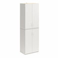 thumbnail image 2 of Armoire de rangement à 4 portes Mainstays de 72 po, blanc, 2 of 8