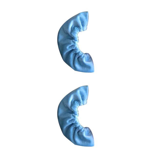 relayinert Lot de 2 Housses de Patins à Glace Élastiques Protège-Chaussures à Roulettes Unisexe Réutilisables Lavables Portatives Protection de Patinage Fournitures Bleu Clair 2 Ensembles