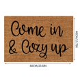 thumbnail image 3 of 16x24 Inch Anti-Slip Mat Backing Coir Doormat Home Décor Doormat Entrance Funny Door Mat Rug Summer Door Rug Funny Welcome Mats Outdoor Perfect for Front Door and Entryway Outdoor and Indoor, 3 of 5