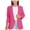 Hot Pink, variant on Girls Tops Tees & Shirts Girls Long Sleeve Shawl Formal Suit Jacket Open Front with Inner Pocket for Youth