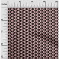 thumbnail image 2 of oneOone Rayon Black Fabric Geometric Sewing Craft Projects Fabric Prints By Yard 56 Inch Wide, 2 of 5