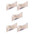 thumbnail image 3 of Decodeary Wood Marbling SelfAdhesive Skirting Line Exquisite Workmanship And Retro Fashion PVC Waterproof Waist Line For Wall PVC brown peony 5Set, 3 of 6