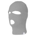 thumbnail image 1 of TopHeadwear 3-Hole Ski Face Mask Balaclava, Heather Grey, 1 of 2