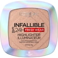 thumbnail image 1 of L'Oreal Paris Infallible Jusqu'à 24HR Highlighter, Longue Tenue, 9g, 1 of 7