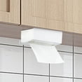 thumbnail image 1 of Under Cabinet Paper Towel Holder and Dispenser Over The Door Rack No Drilling Installation For Kitchen Bathroom Organization, 1 of 3
