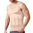 thumbnail image 2 of Mens Compression Shirt Slimming Body Vest Workout Tank Tops Abs Abdomen Undershirts, 2 of 4