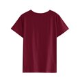 thumbnail image 4 of T-shirt Uni à Manches Courtes Imprimé Pissenlit pour Femme, 4 of 6