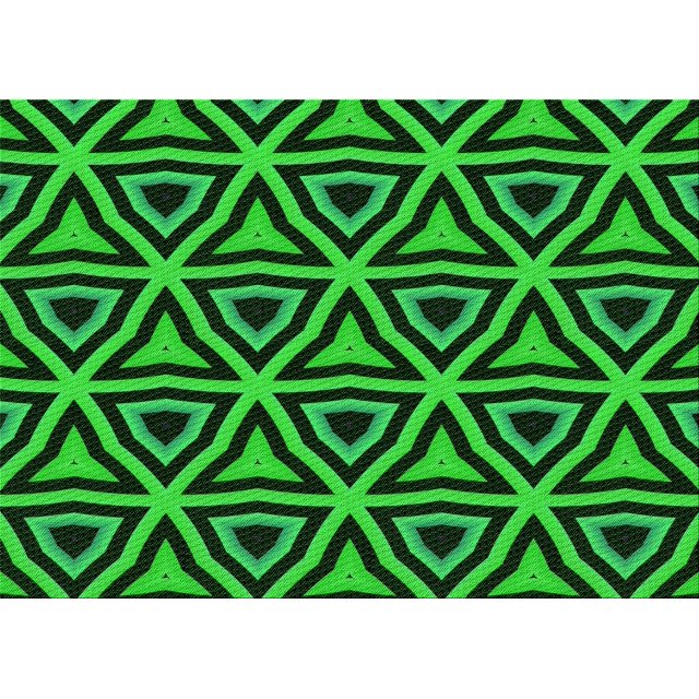 Ahgly Company Tapis Rectangulaire Lavable en Machine Intérieur Transitionnel Vert Lime, 2 Pieds x 4 Pieds