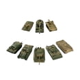 thumbnail image 2 of 8 Pieces 1/72 Tank Toy Model 4D Modern Tank Model Collectible Vehicle Tank Model Toy Educational Toys 1:72 Scale Tank Model for Girls Kids, 2 of 8