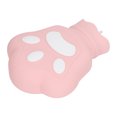 thumbnail image 2 of Hot Water Bottle, Reusable Dual Use Compact Cute Silicone Microwave Heating Bear Paw Hot Water Bag  For Office Light Brown,Light Yellow,Pink, 2 of 8