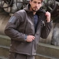 thumbnail image 1 of tumgatte Men's Warm Fleece Skin Soft Outdoor Solid Color Jacket Up to 60% off, 1 of 7