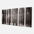 thumbnail image 2 of Beautiful Misty Forest in the Autumn - Forest Canvas Art Print, 2 of 3