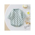 thumbnail image 2 of Faithtur Bébé Filles Garçons Barboteuse Damier Plaid Col Rond Manches Longues Tricot Pull Combinaisons Automne Hiver Bodysuits, 2 of 9