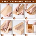 thumbnail image 3 of Product Class Closure Bags & Lids & Boxes Bread Storage Set – 25 Pack Large Paper Bread Bags with Clear Window and Stickers for Homemade Bread Freshness Preservation and Baking Supplies, 3 of 7