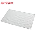 thumbnail image 1 of Bbq Grate Mesh Net Grill Grate Grid for Japanese Korean Grill 40X25cm, 1 of 9