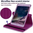 thumbnail image 3 of iPad Air 13 Inch Case 2024/ iPad Pro 12.9 Case (6th/5th Gen 2022/2021), Slim Smart Shell Translucent Frosted Hard PC Back Cover, Support Touch ID & Pencil Pro/2nd/USB-C - Purple, 3 of 4