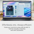 thumbnail image 2 of Dell 15.6" Touchscreen Laptop, Intel Core i5-1334U, 8GB RAM, 512GB PCIe SSD, 1920 x 1080 WVA Display, Intel UHD Graphics, 10-Core Processor, Windows 11 Home in S Mode, Carbon Black, 2 of 10