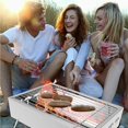 thumbnail image 2 of serony Multi-function Charcoal Grills Portable Stainless Steel Barbecue Grilling Machine Mini Grill for Home Garden, 2 of 9