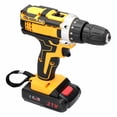 thumbnail image 2 of TFixol 21V Cordless Electric Drill with Adjustable Speed, Torque & Rotation, Built-in LED Light, Cooling System, 2 Batteries & Charger, Ideal for DIY & Home Use, 2 of 6