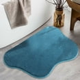 thumbnail image 4 of TIMIFIS Bathroom Rugs Bathroom Toilet Door Absorbent Floor Mat Carpet Bedroom Non-Slip Foot Pad Bath Rug Bathroom Mat Kitchen Mat Bath Mat, 4 of 8