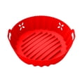 thumbnail image 2 of Dvkptbk Air Fryer Liners Air Fryer Silicone Pot Air Fryer Silicone Liners Non Stick Air Fryer Basket Accessories, Reusable Replacement of Flammable Parchment Liner Paper on Clearance, 2 of 3